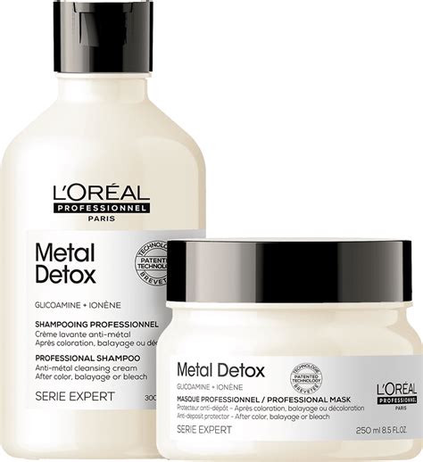 L oreal metal detox - Step 1: The Metal Detox Metal Neutralizer pre-treatment neutralizes metal before any color, balayage or lightening service. Step 2: The Metal Detox sulfate-free shampoo …
